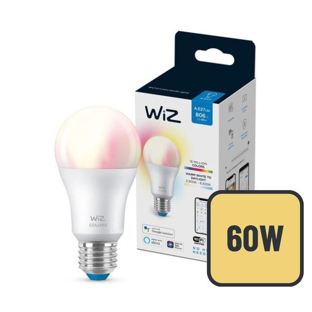 Philips WiZ White & Colour Smart LED Light Bulb Screw