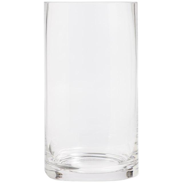 M & S Extra Tall Cylinder Flower Vase, Clear