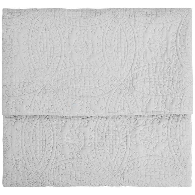 M & S Quilted Double Pinsonic Bedspread, Neutral