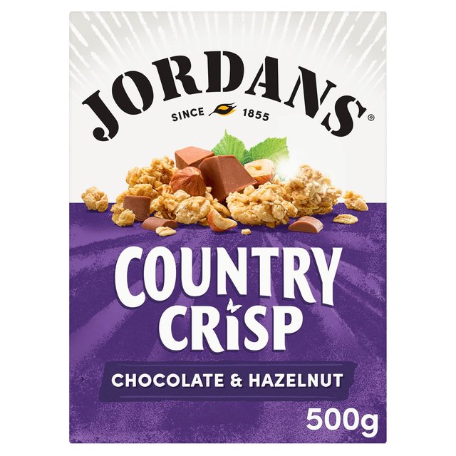 Jordans Milk Chocolate & Hazelnut Country Crisp Cereal, 500g