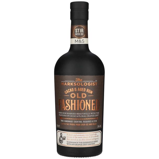 M & S Marksologist Cacao Rum Old Fashioned, 500ml