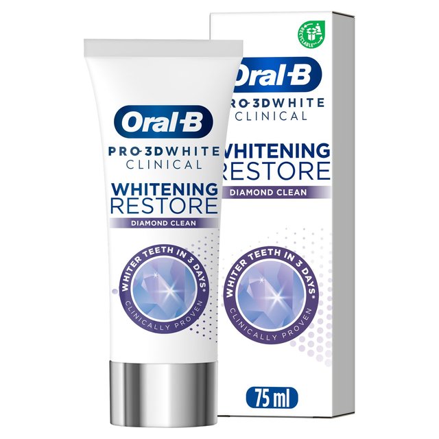 Oral B 70ml 3DW Clinical Whitening Power Fresh