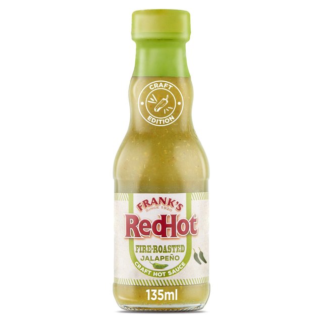 Frank’s 135ml RedHot Fire-Roasted Jalapeno Craft Hot Sauce