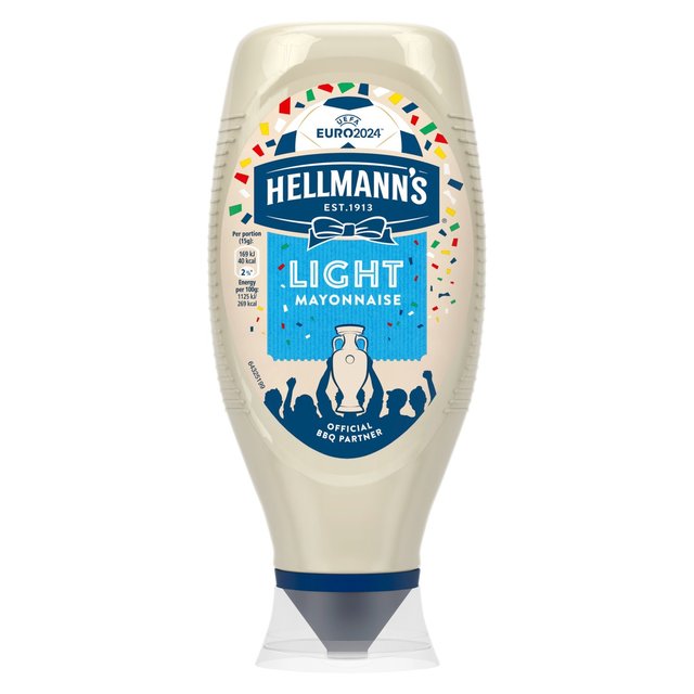Hellmann’s Light Squeezy Mayonnaise, 750ml