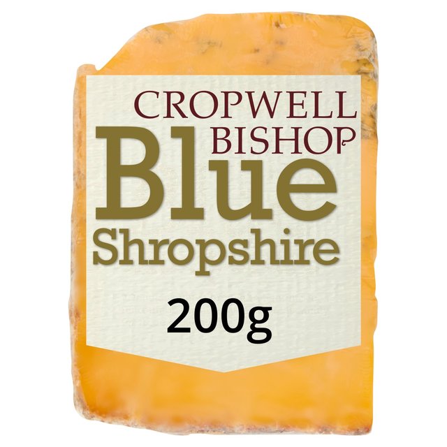 Cropwell Bishop Shropshire Blue Wedge, 200g