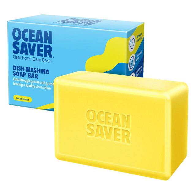 OceanSaver, One Size, Yellow Dishwashing Soap Bar