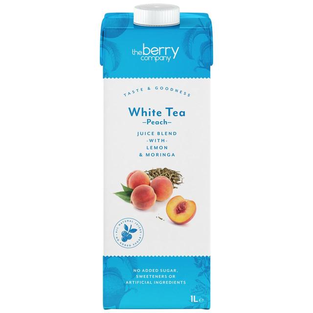 Special Tea The Berry Co. White Tea, Peach & Moringa Juice, 1L