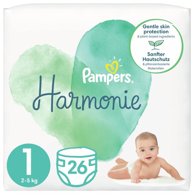 Pampers Harmonie Nappies Size 1 Carry Pack