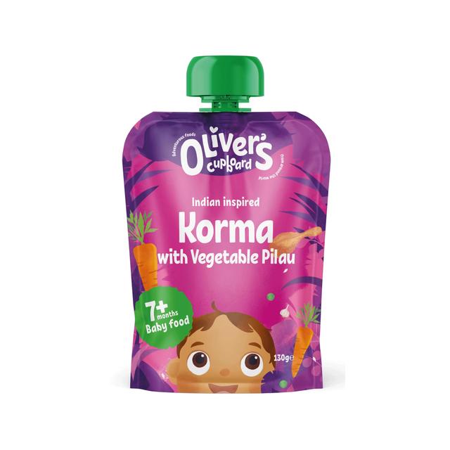 Oliver’s Cupboard Chicken Korma Halal Baby Food 7 Mths+, 130g