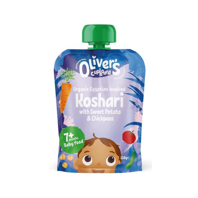 Oliver’s Cupboard Organic Vegetable Koshari Halal Baby Food 7 Mths+, 130g