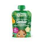Oliver's Cupboard Organic Vegetable Sambar, Halal Baby Food 7 mths+