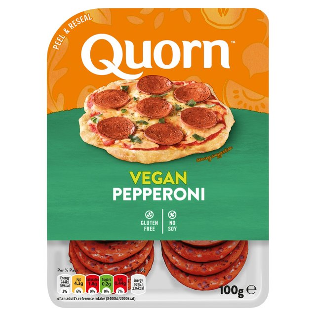 Quorn 100g Vegan Pepperoni