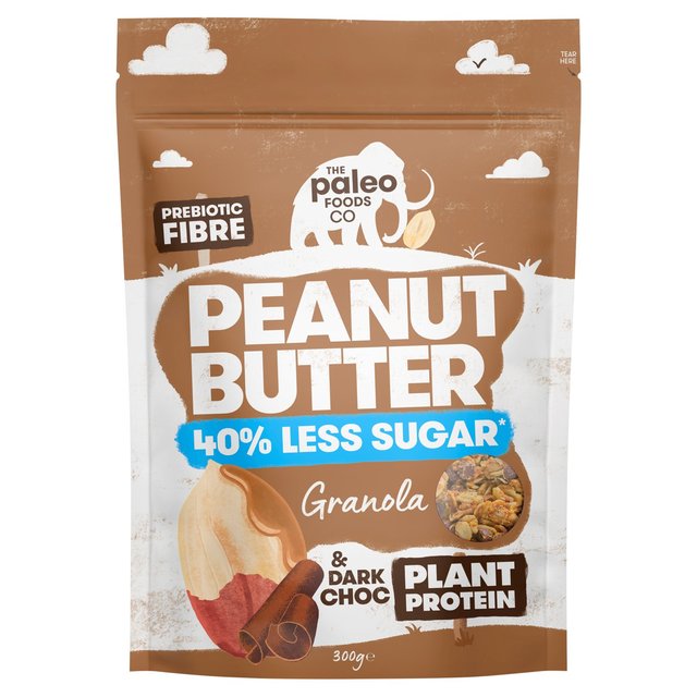 The Paleo Foods Co Peanut Butter & Dark Choc Granola, 300g