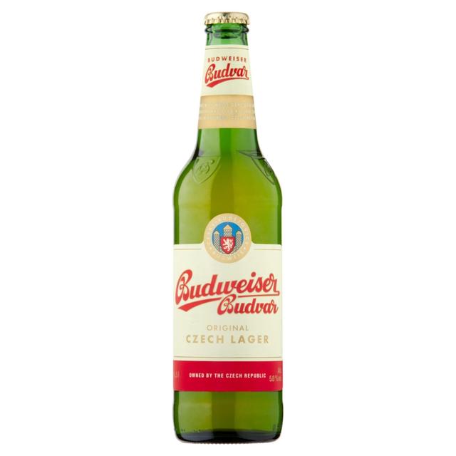 Budweiser Budvar Original Czech Lager Single, 500ml