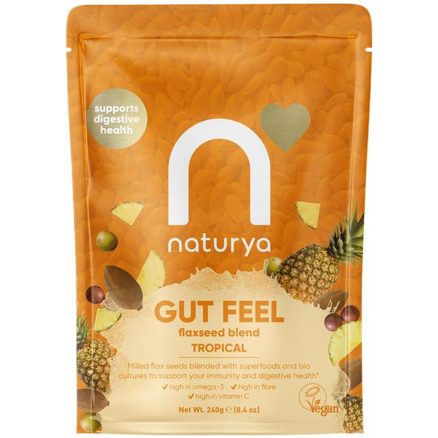 Naturya Gluten-free Gut Feel Tropical Blend Flaxseed, 240g