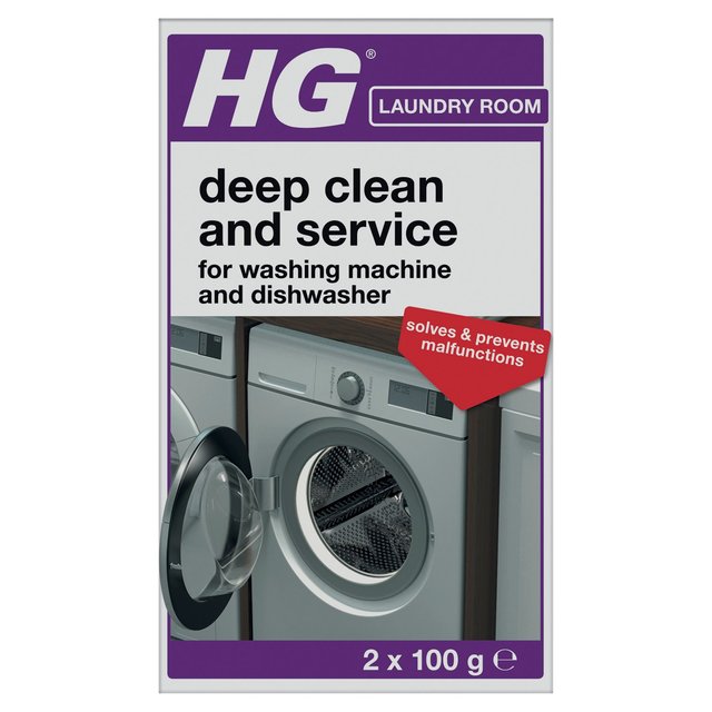 HG 200g Deep Clean and Service for Washing Machine Dishwasher