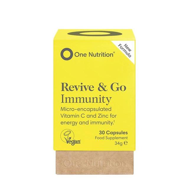 One Nutrition Revive & Go Immunity Capsules, Size, 30 Per Pack