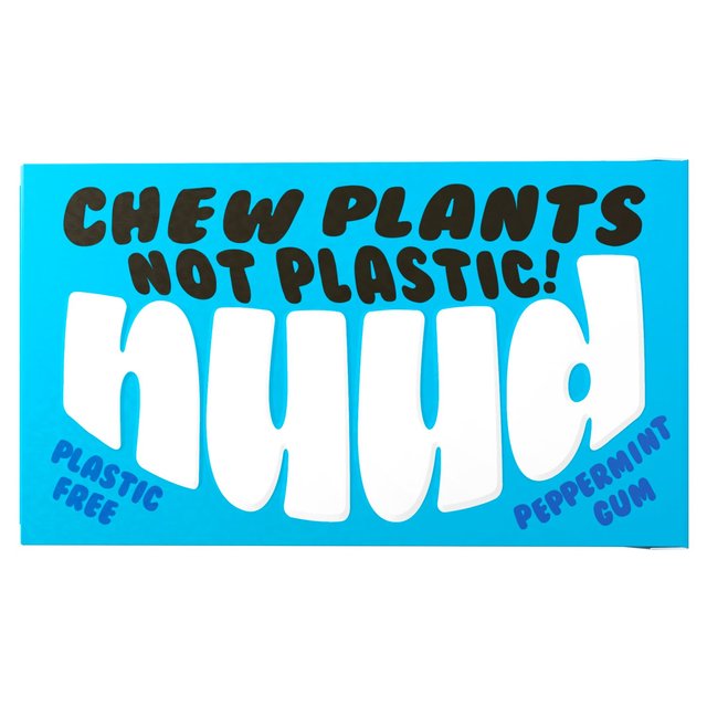 Nuud Gluten Free Plastic Peppermint Gum, 18g