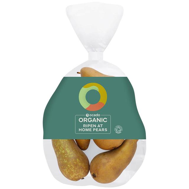 Ocado Organic Ripen at Home Pears, 4 Per Pack