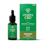 Vitality CBD Natural Spray with MCT Oil 4800mg