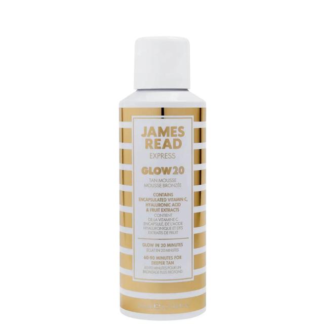 James Read Glow20 Instant Tan Mousse for the Body, Light to Medium Tone, 200ml