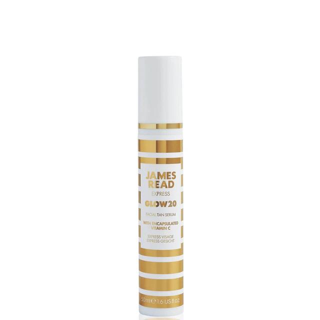 James Read Glow20 Instant Tan Serum for the Face, Light to Medium Tone, 50ml