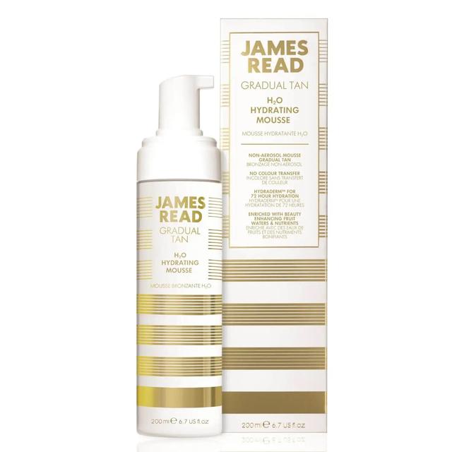 James Read H2O Hydrating Mousse Gradual Tan Face & Body, Light to Medium Tone, 200ml
