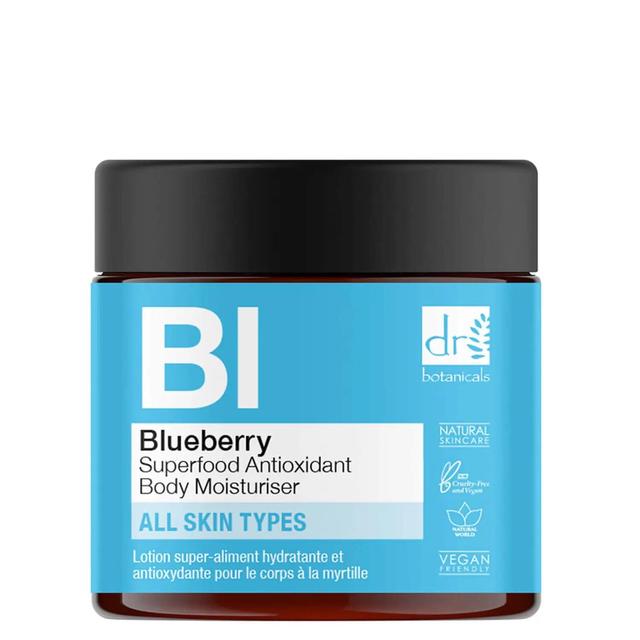 Dr Botanicals Apothecary Blueberry Superfood Antioxidant Body Moisturiser, 60ml