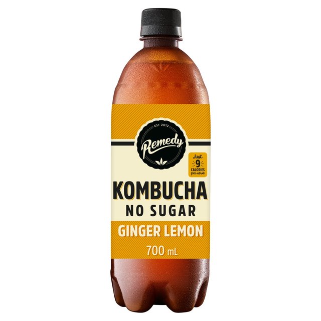Remedy Kombucha Ginger Lemon, 700ml