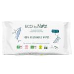 Eco By Naty Flushable Baby Wipes  56 per pack