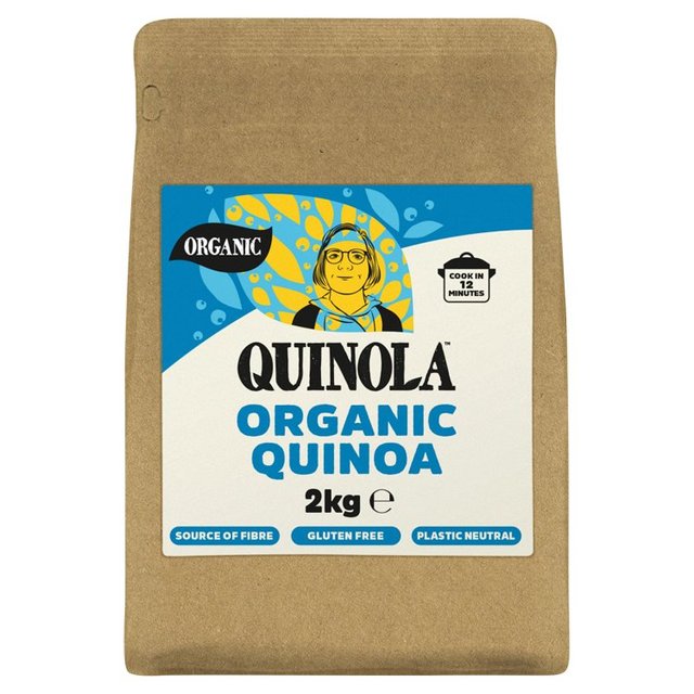 Quinola Gluten Free Organic White Quinoa, 2kg