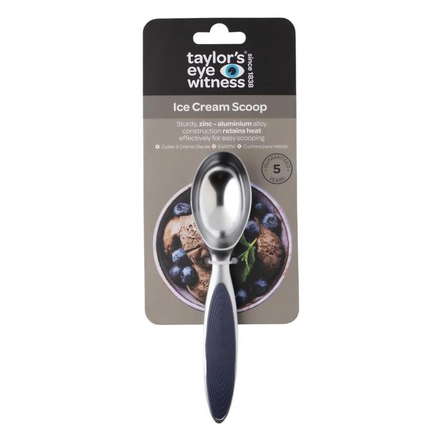Taylors Eye Witness Silver Zinc Aluminium Alloy Ice Cream Scoop, One Size