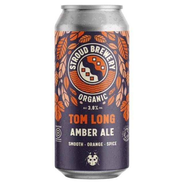 Stroud Brewery Tom Long Organic Amber Bitter, 440ml