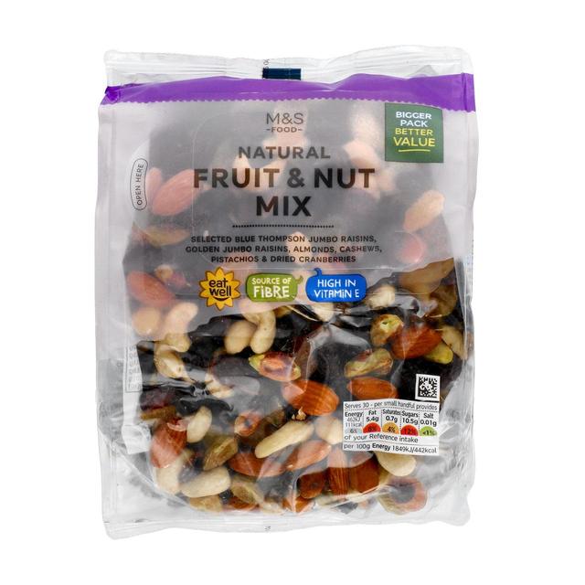 M & S Natural Fruit & Nut Mix, 750g