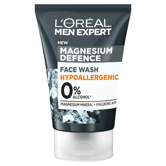 L’Oreal Paris Men Expert Sensitive Skin Face Wash Cleanser, 100ml