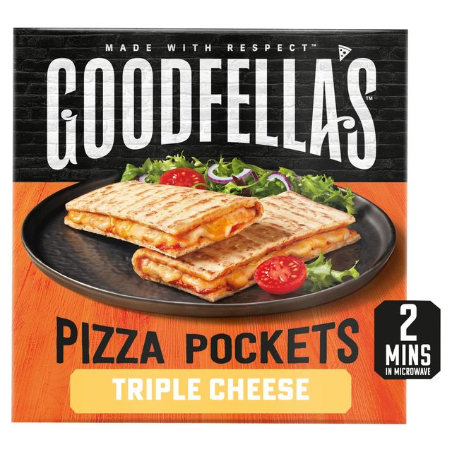 Goodfella’s 2 Triple Cheese Pizza Pockets, 250g