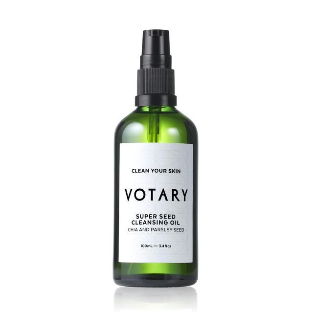 Votary Super Seed Cleansing Oil, Chia and Parsley Seed, 100ml