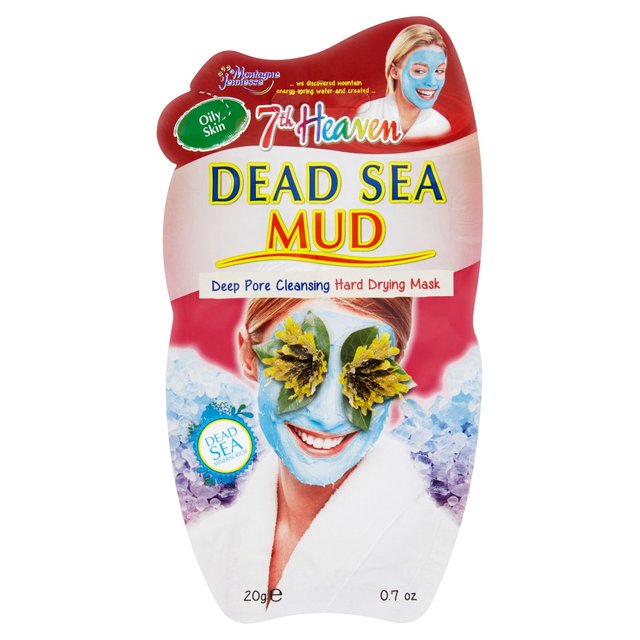 Montagne Jeunesse 7H Heaven Dead Sea Mud Pac Face Sachet, 20g