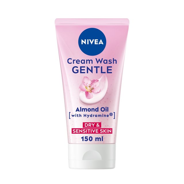 Nivea Gentle Cream Face Wash for Dry Skin, 150ml