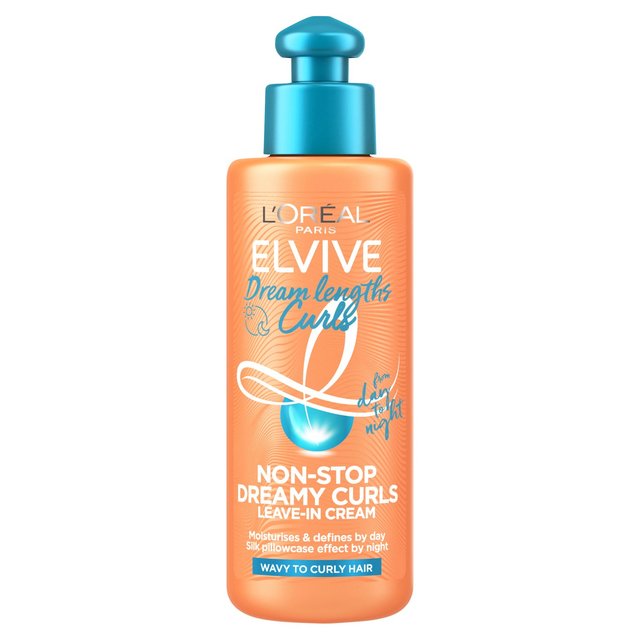 L’Oreal Elvive Dream Lengths Curls Leave in Cream, For Wavy to Curly Hair, 200ml