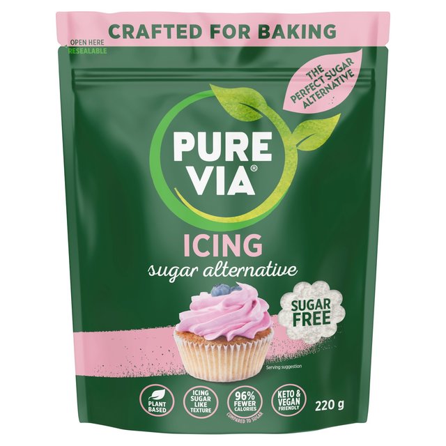 Pure Via Gluten-free Baker Secret Icing Sugar Alternative, 220g