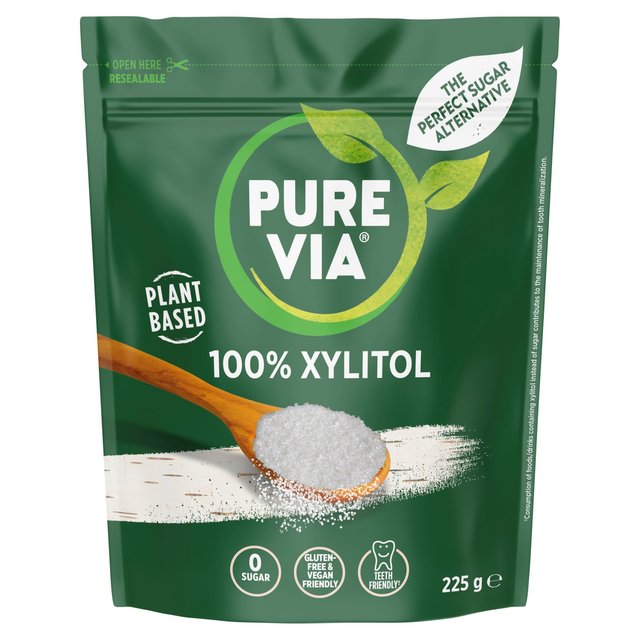 Pure Via Gluten-free 100% Xylitol Plant Based, 225g