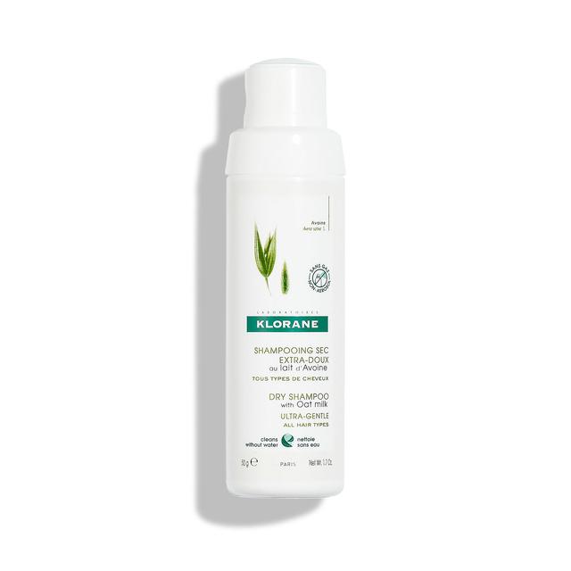Klorane Eco-Friendly Dry Shampoo With Oat Milk for All Hair Types, 50g