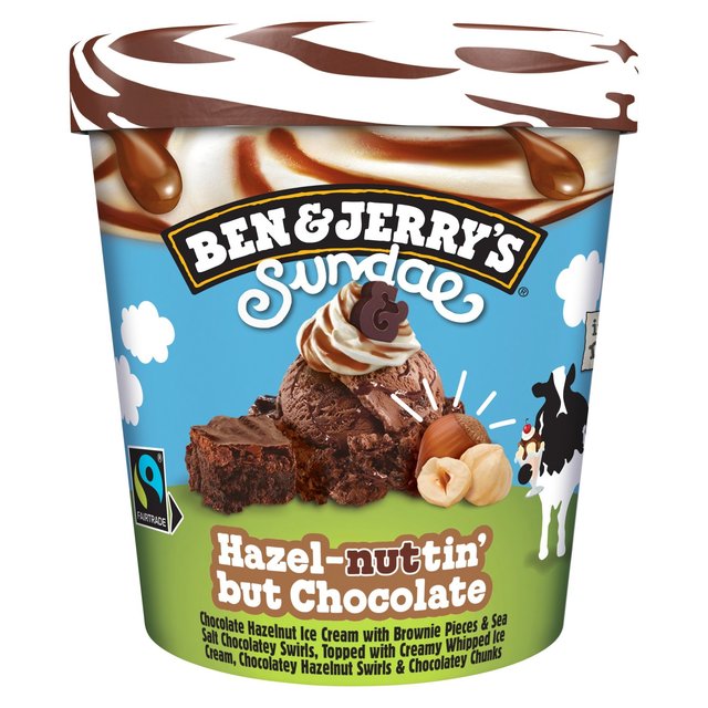 Ben & Jerry’s Sundae Hazel-Nuttin’ But Chocolate, 427ml