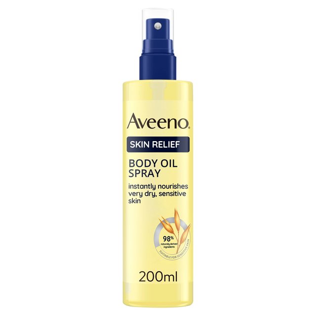 Aveeno Skin Relief Body Oil Spray, 200ml