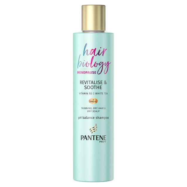 Pantene Hair Biology Menopause Shampoo For Thinning, 250ml