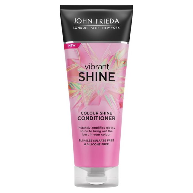 John Frieda Vibrant Shine Weightless Colour Conditioner, 250ml