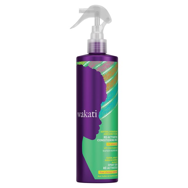 Wakati Re-Activating Dentangling Conditioning Mist, Sulphate Free, 195ml