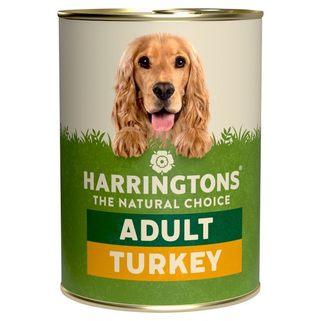 Harringtons Wet Dog Food Can Turkey & Veg, 400g