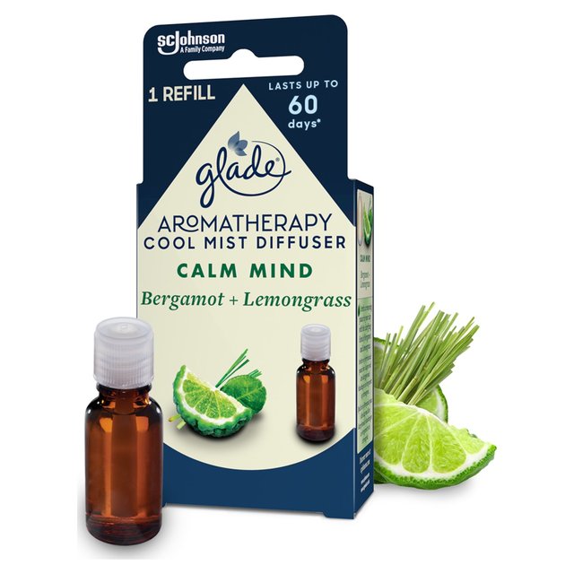 Glade Aromatherapy Mist Diffuser Refill Calm Mind, 17ml
